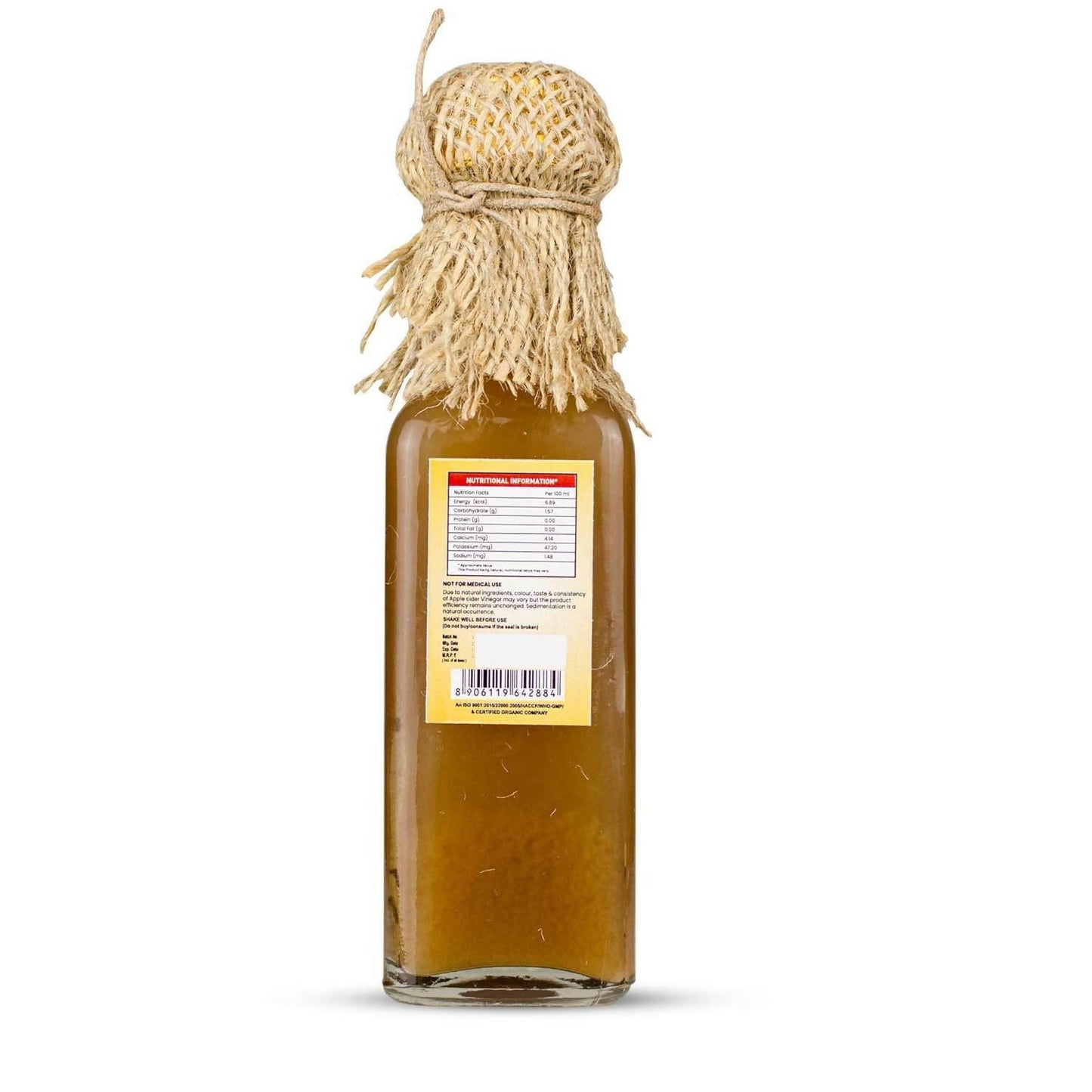 Upaveda Organic Apple Cider Vinegar - Distacart