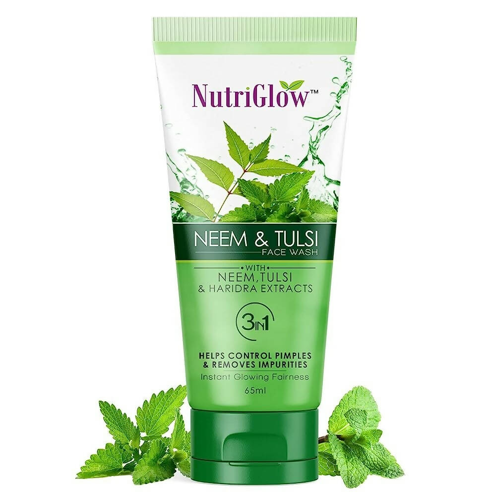 NutriGlow Neem & Tulsi Face Wash - Distacart