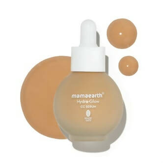 Mamaearth Hydra-Glow CC Serum With Vitamin C & Hyaluronic Acid-Honey - Distacart