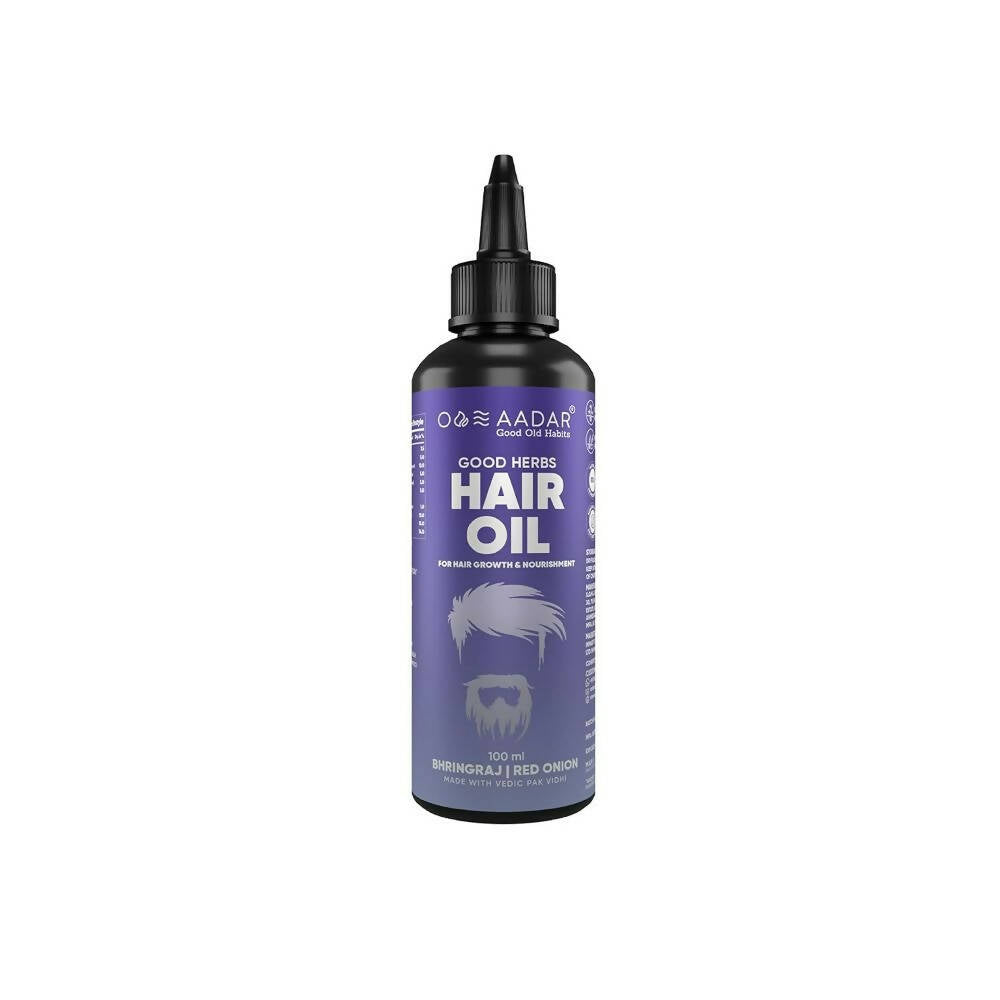 Aadar Good Herbs Hair Oil for Hair Fall & Damage Control - Distacart