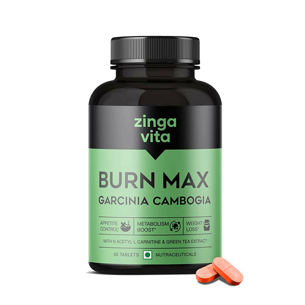Zingavita Burn Max Tablets with Garcinia Cambogia - Distacart