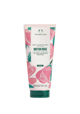 The Body Shop British Rose Lotion-To-Milk - Distacart