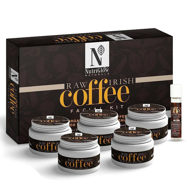 NutriGlow Natural’s Raw Irish Coffee Facial Kit - Distacart