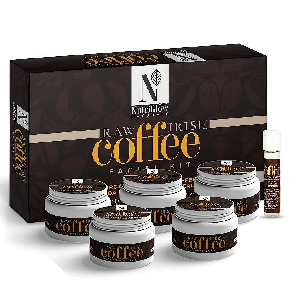 NutriGlow Natural’s Raw Irish Coffee Facial Kit - Distacart