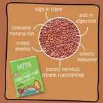 Thumbnail for Happa Organic Baby Food Sprouted Ragi Porridge Mix-Stage 2 - Distacart
