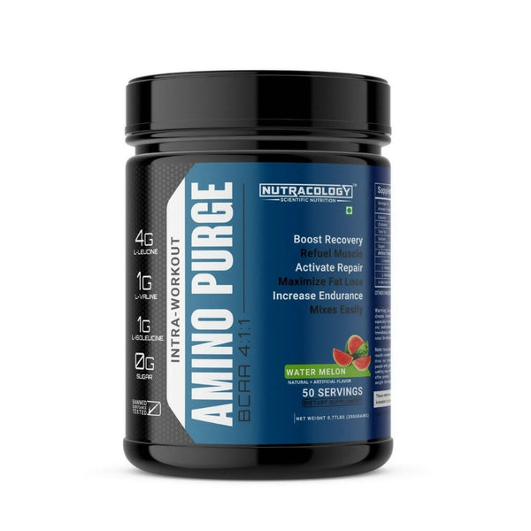 Nutracology Amino Purge BCAA 4:1:1 Ratio Performance Boost - Distacart