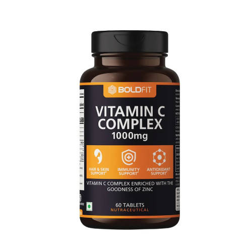 Boldfit Vitamin C Complex 1000mg Tablets - Distacart