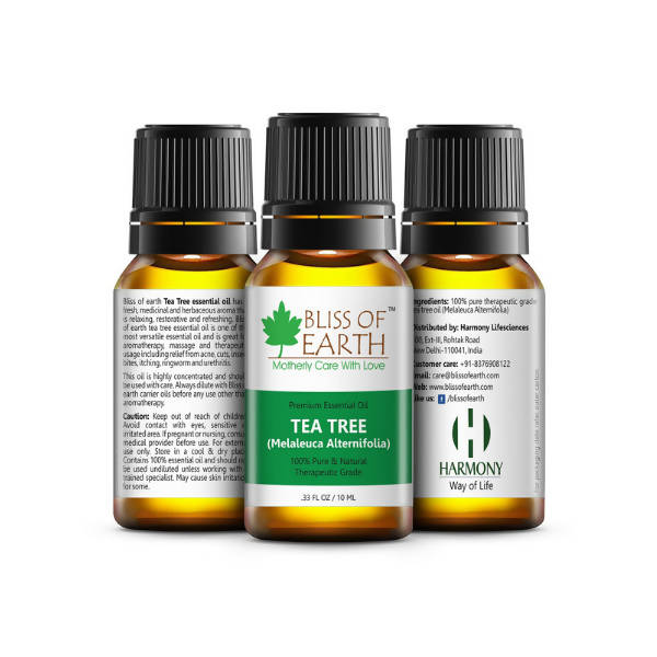 Bliss of Earth Premium Essential Oil Tea Tree - Distacart