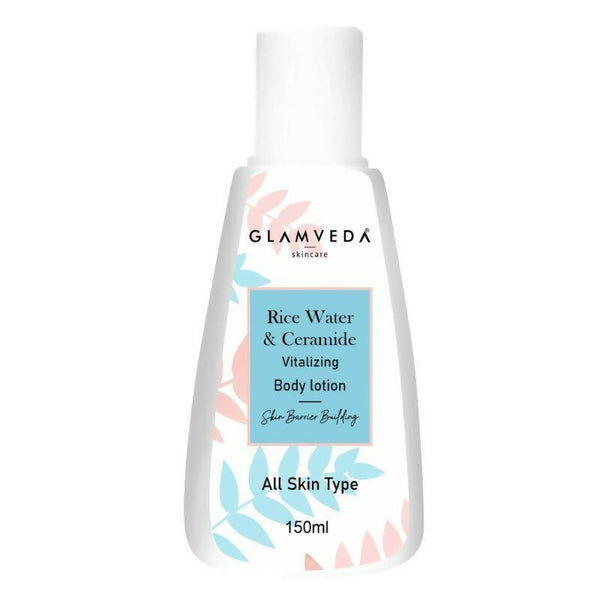 Glamveda Korean Rice Water & Ceramide Vitalizing Body Lotion - Distacart