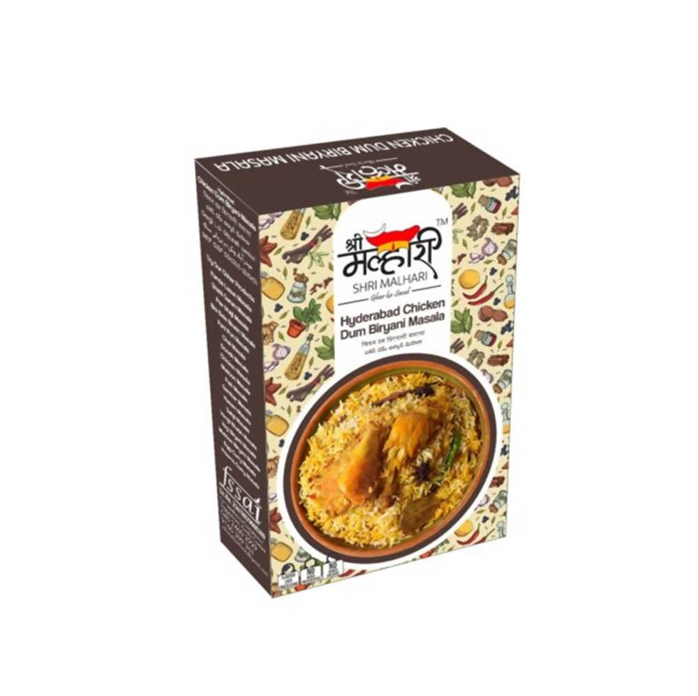 Shri Malhari Hyderabadi Chicken Dum Biryani Masala - Distacart
