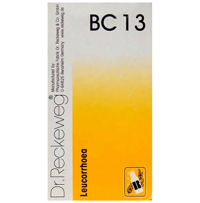 Dr. Reckeweg Bio-Combination 13 (BC 13) Tablets - Distacart