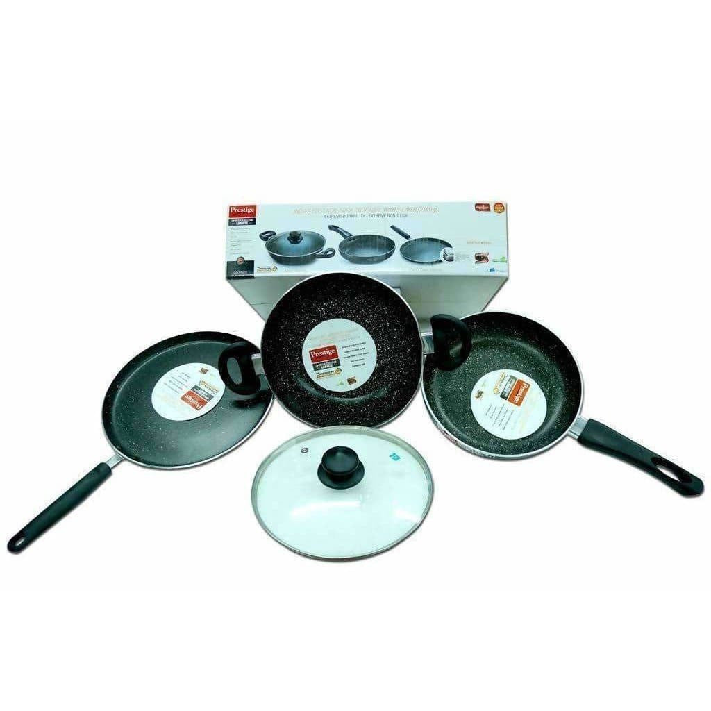 Prestige Omega Deluxe Granite (3 Piece Set) - Distacart