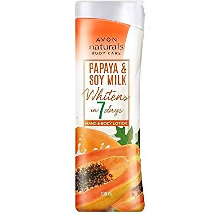 Avon Naturals Body Care Papaya &amp; Soy Milk Hand &amp; Body Lotion
