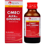 Thumbnail for Bjain Homeopathy Omeo Alfa & Ginseng Syrup 60ml