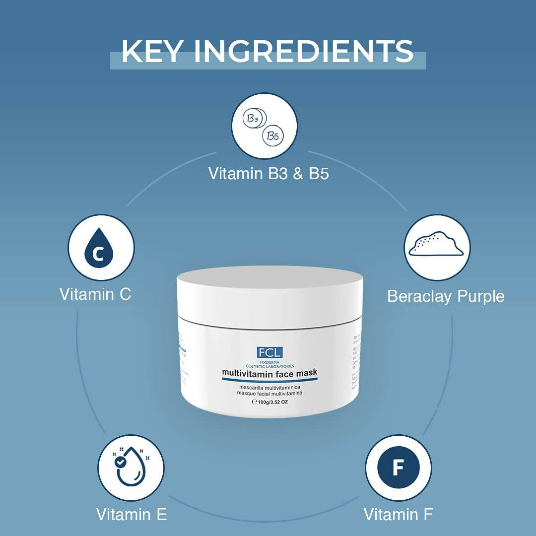 FCL Multivitamin Face Mask for Youthful Glowing Skin - Distacart