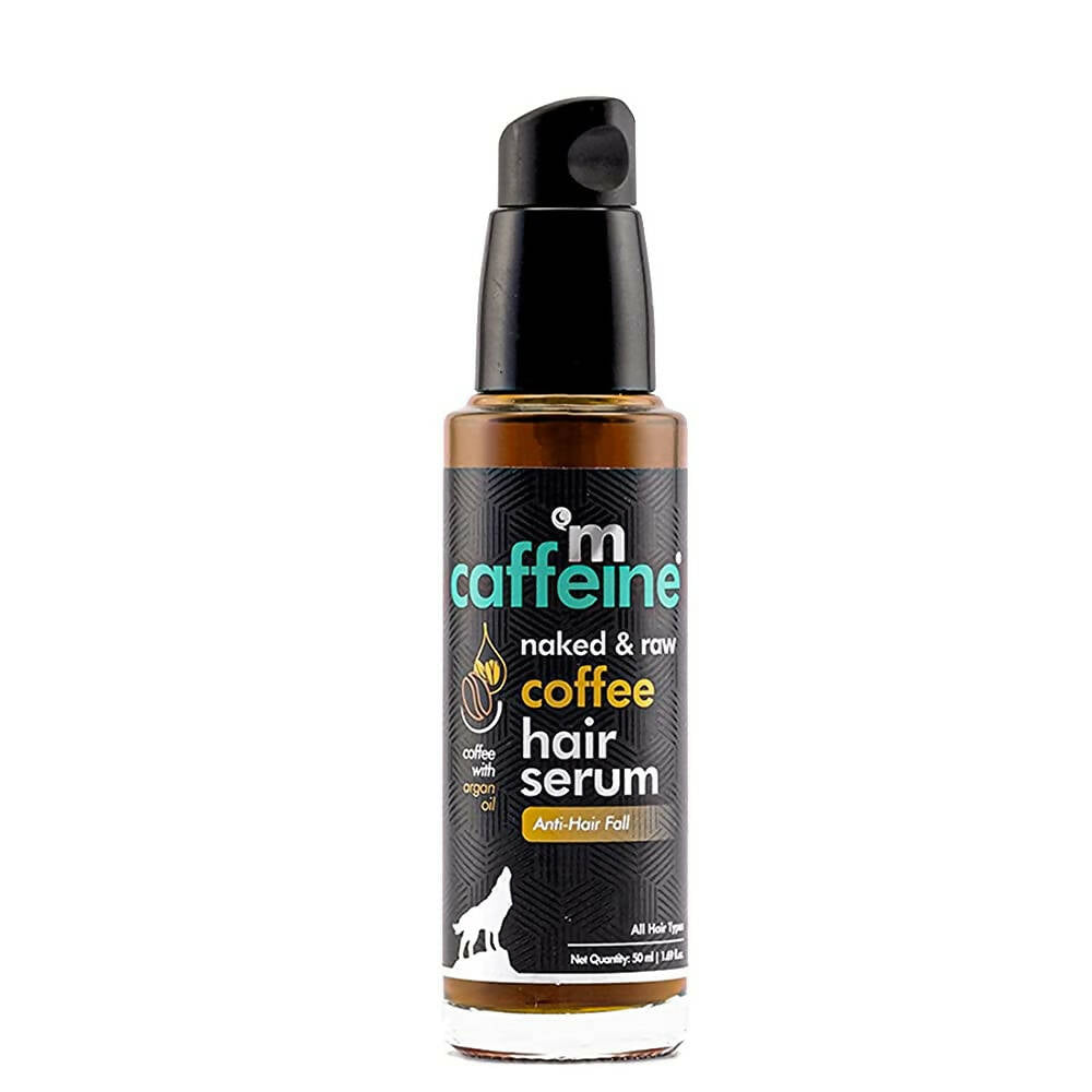mCaffeine Naked & Raw Coffee Hair Serum - Distacart