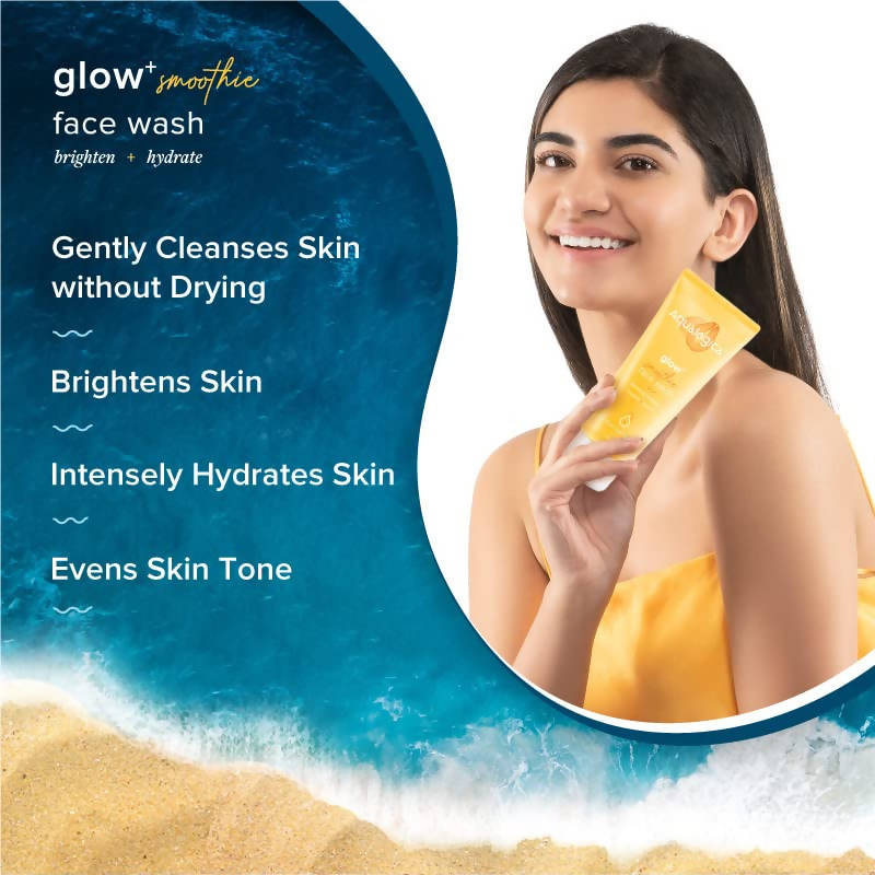 Aqualogica Glow+ Smoothie Face Wash - Distacart