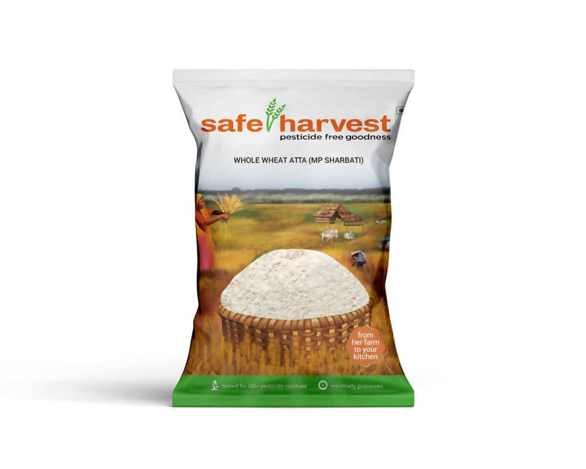 Safe Harvest Whole Wheat Atta - Distacart