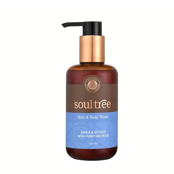 Soultree Hair & Body Wash - Aamla & Vetiver with Purifying Neem