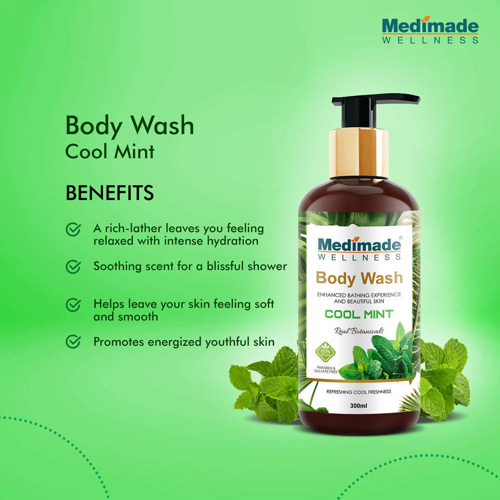 Medimade Wellness Cool Mint Body Wash - Distacart