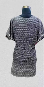 Thumbnail for PAVONINE Grey Color Embroidery Kaftan Dress For Women - Distacart