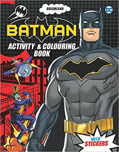 Dreamland Batman Activity and Colouring Book - Distacart