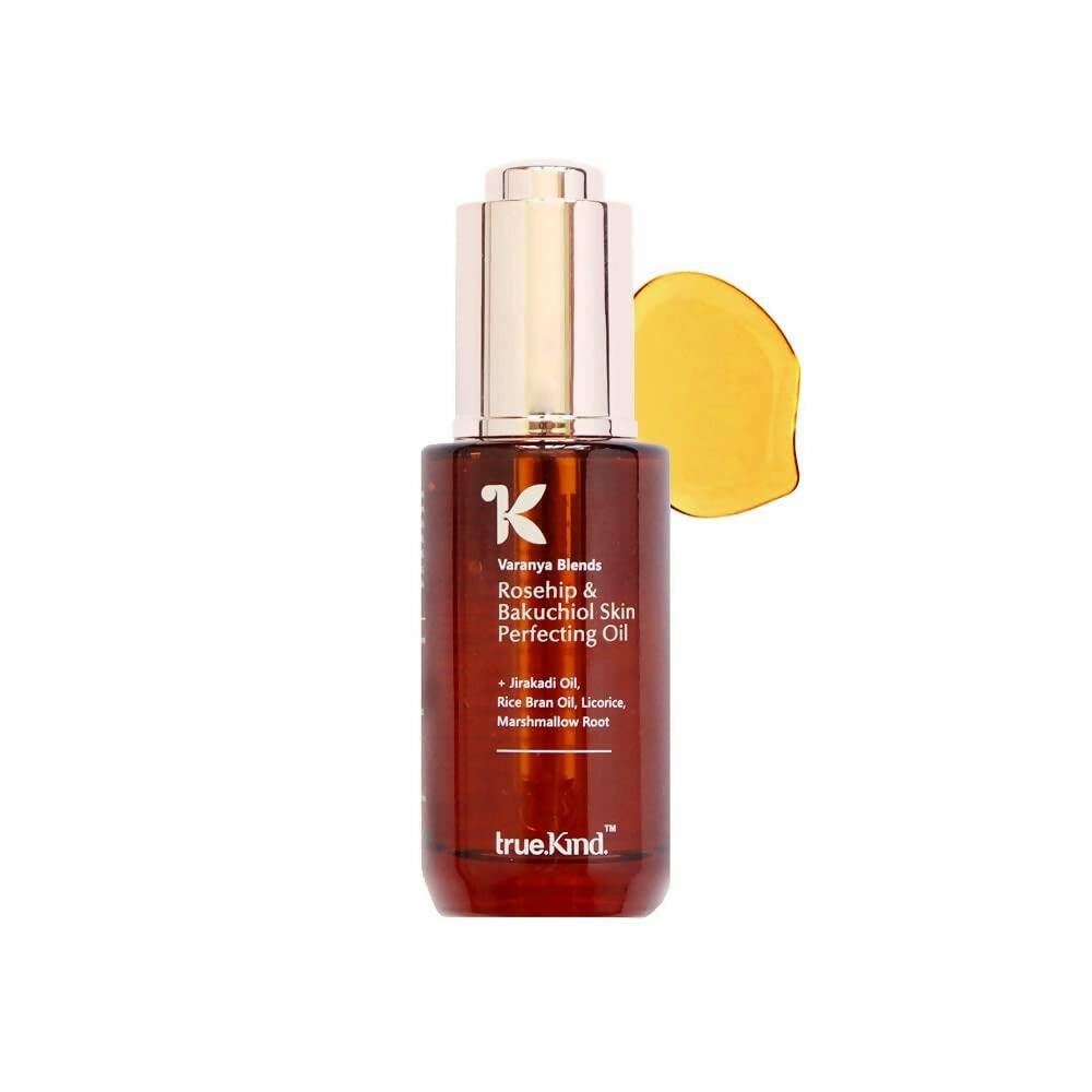 True Kind Varanya Blends Rosehip & Bakuchiol Skin Perfecting Oil - Distacart