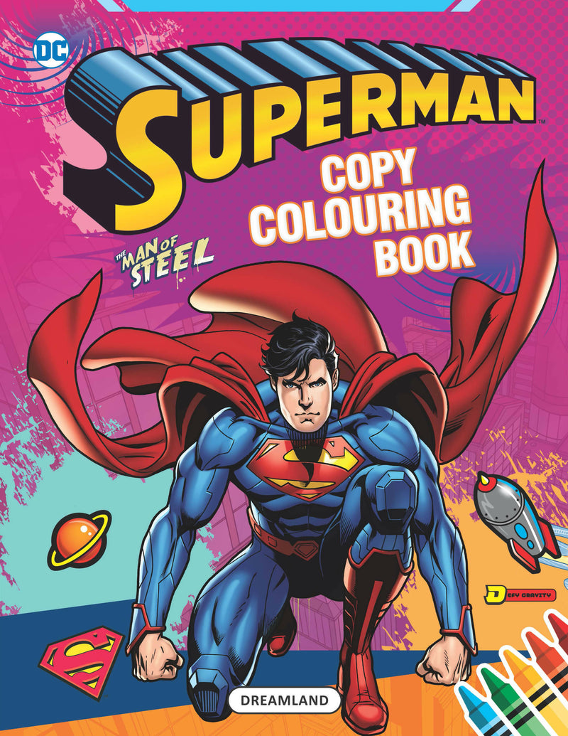 Dreamland Superman Copy Colouring Book : Children Drawing, Painting and Colouring Book - Distacart