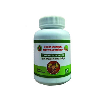 Siddha Nagarjuna Ayurveda Triphala Tablets - Distacart