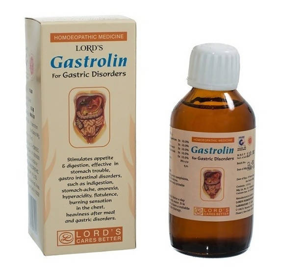 Lord's Homeopathy Gastrolin Syrup