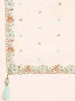 Thumbnail for House of Panchhi Sea Green Net Sequins and Zarkan embroidery Lehenga choli & Dupatta - Distacart