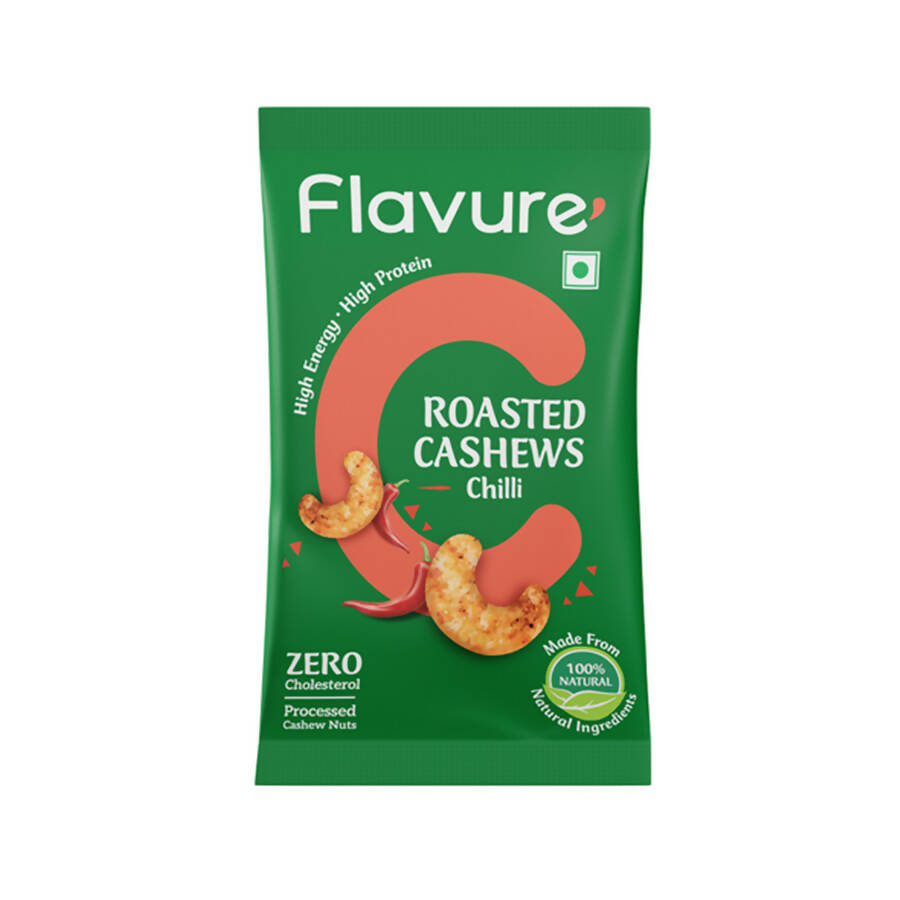 Flavure Roasted Cashew - Chilli - Distacart