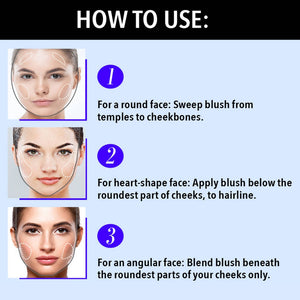 Blue Heaven Shimmer Matte Blush Shade 506 How To Use