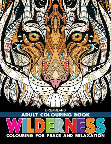 Dreamland Wilderness- Colouring Book for Adults - Distacart
