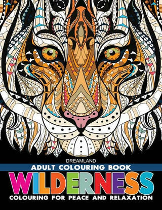 Dreamland Wilderness- Colouring Book for Adults - Distacart