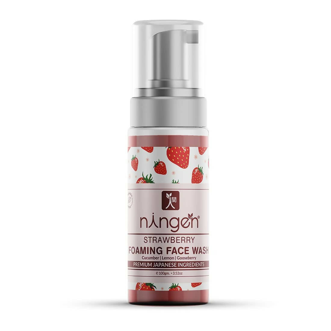Ningen Strawberry Foaming Face Wash - Distacart