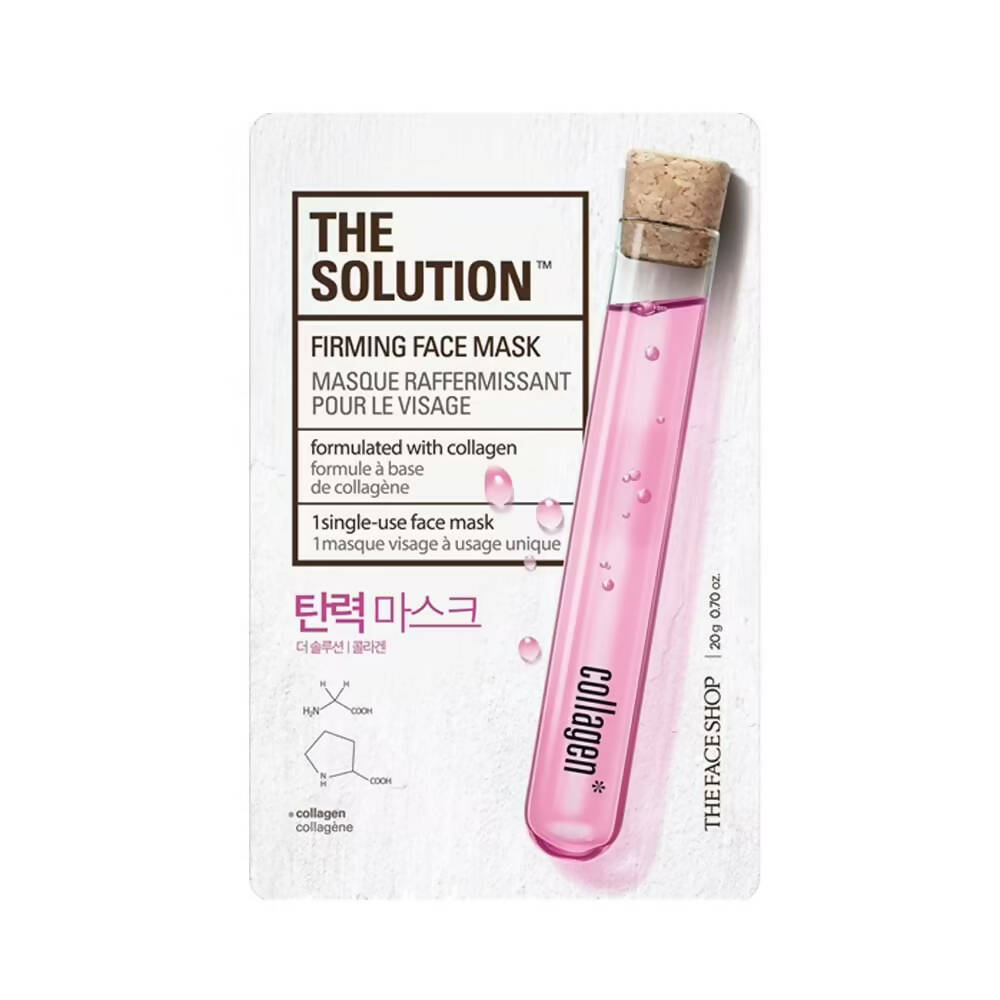 The Face Shop The Solution Firming Face Mask - Distacart