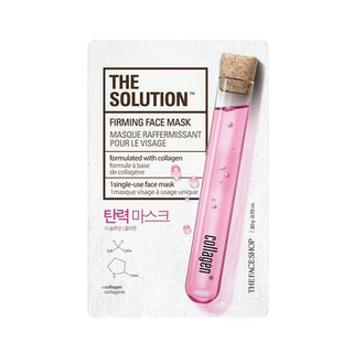 The Face Shop The Solution Firming Face Mask - Distacart