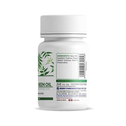 Ningen Neem Oil Capsules - Distacart