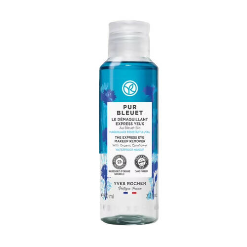 Yves Rocher Pur Bleuet The Express Eye Makeup Remover - Distacart