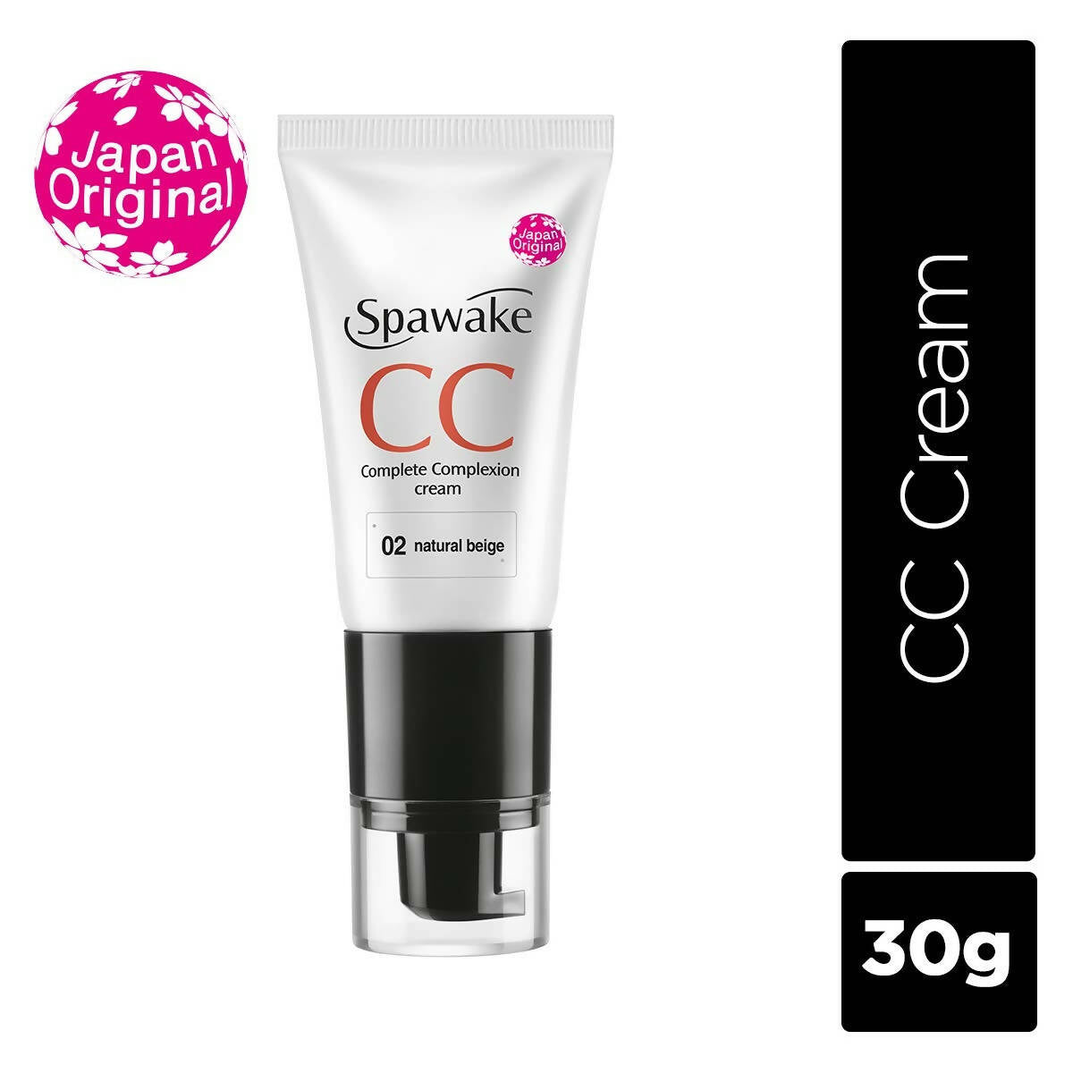 Spawake CC Cream 02 Natural Beige with SPF 32/PA++ - Distacart