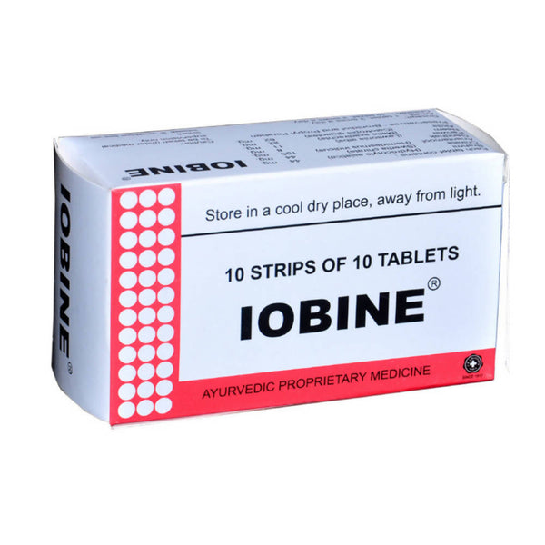 J & J Dechane Ayurvedic Iobine Tablets