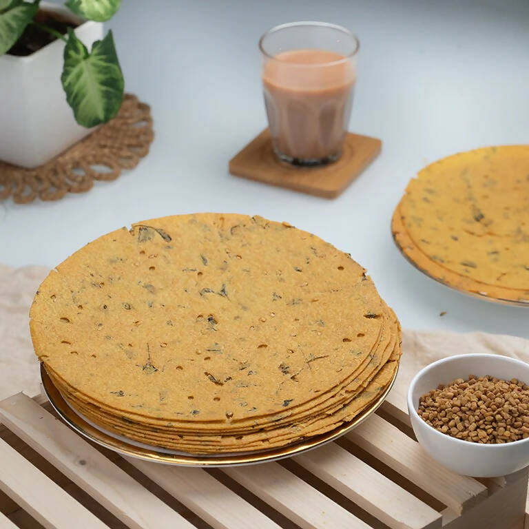The State Plate Gujarat Methi Khakhra - Distacart