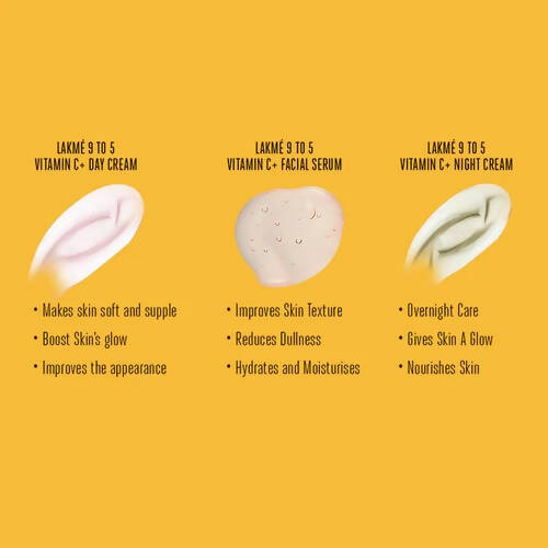 Lakme 9to5 Vitamin C+ Skin Care Value Set - Distacart