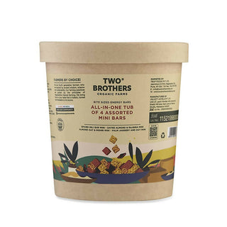 Two Brothers Organic Farms All-in-One Tub of Assorted Mini Bars-20 Minis - Distacart