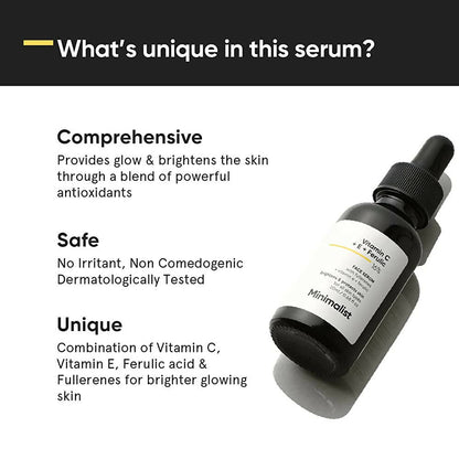 Minimalist 16% Vitamin C Face Serum (Advanced) - Distacart
