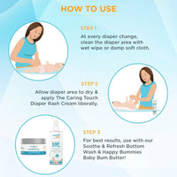 Thumbnail for Mommypure The Caring Touch Diaper Rash Cream