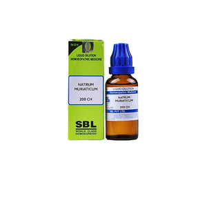 SBL Homeopathy Natrum Muriaticum Dilution 200 CH