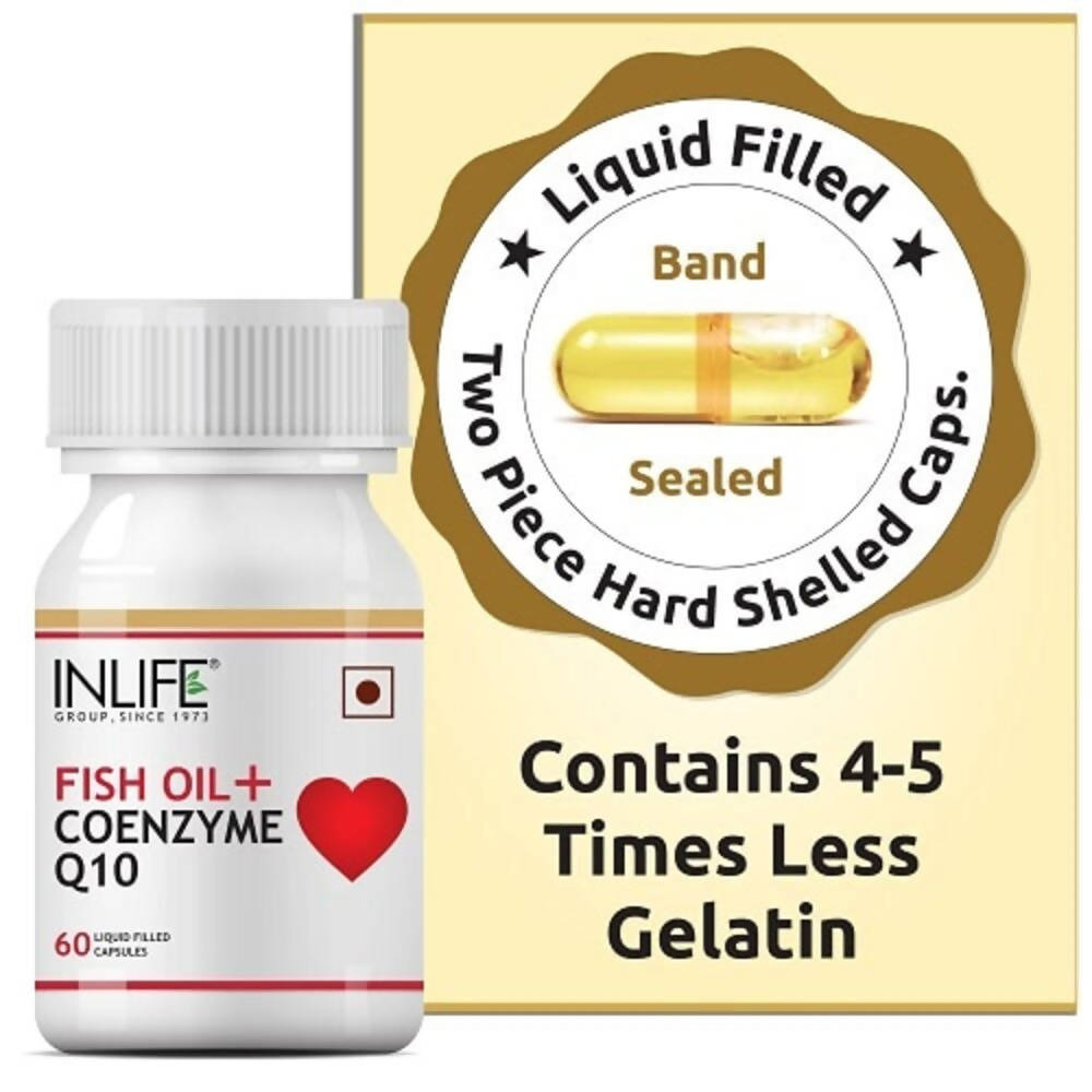 Inlife Fish Oil With Coenzyme Q10 Capsules
