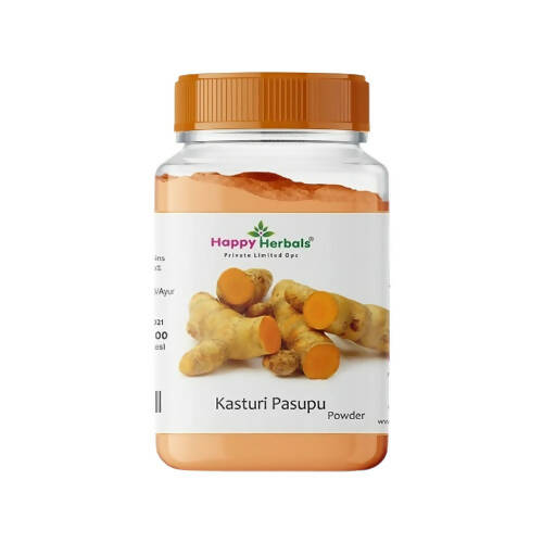Happy Herbals Kasturi Pasupu Powder - Distacart